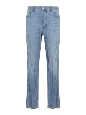 デニム・ジーパン BOTTEGA VENETA INTRECCIATO POCKET JEANS Bottega Veneta Intrecciato Pocket Blue Cotton | THE LIST