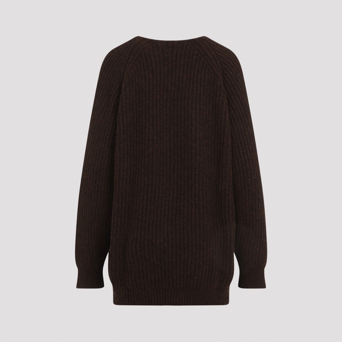 Khaite Jina Cardigan in Brown | THE LIST