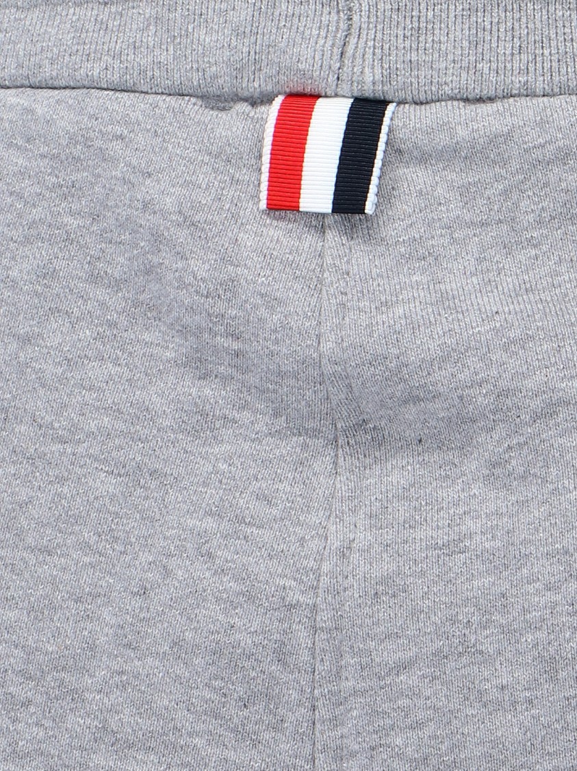 Thom Browne Men Classic Sweat Shorts With Engineered 4 Bar Stripes In Classic Loop Back