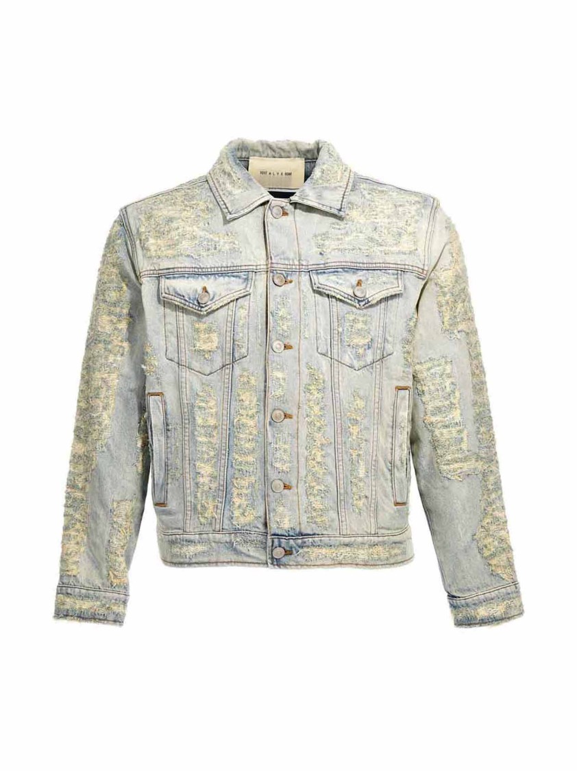 Alyx Distressed Pockets Rugged Jacket In Multi