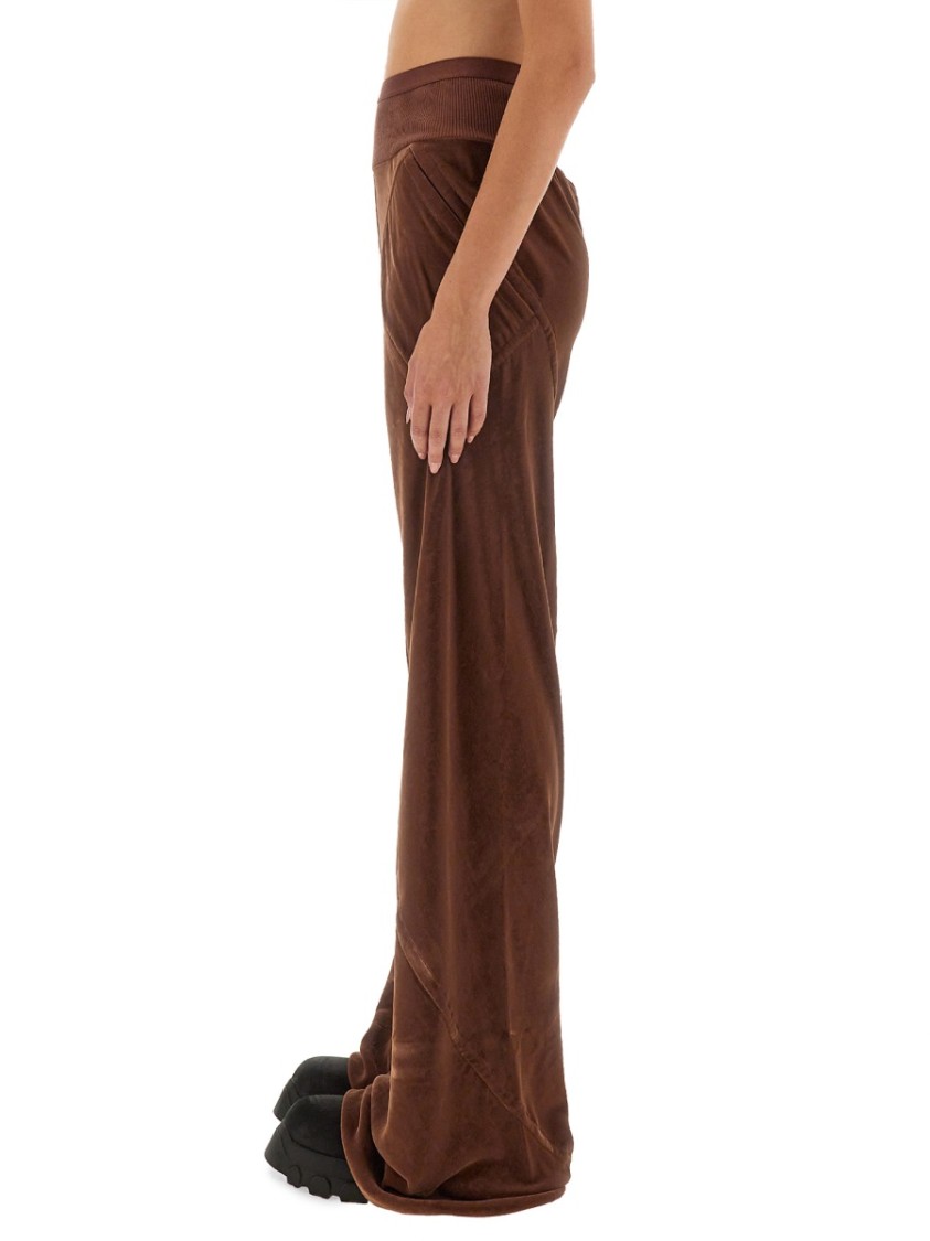 Shop Rick Owens Pants "bias" In Brown