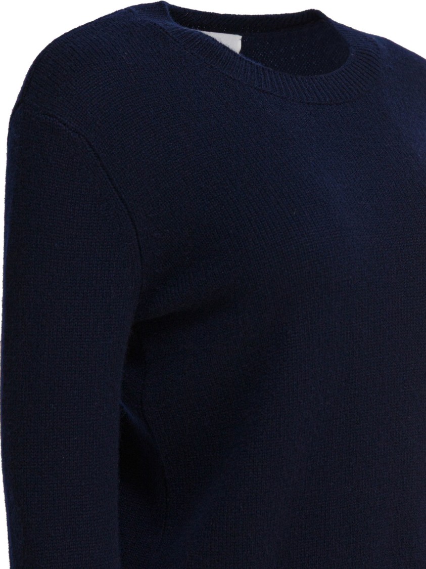 Lisa Yang Deep Blue Cashmere Sweater In Blue
