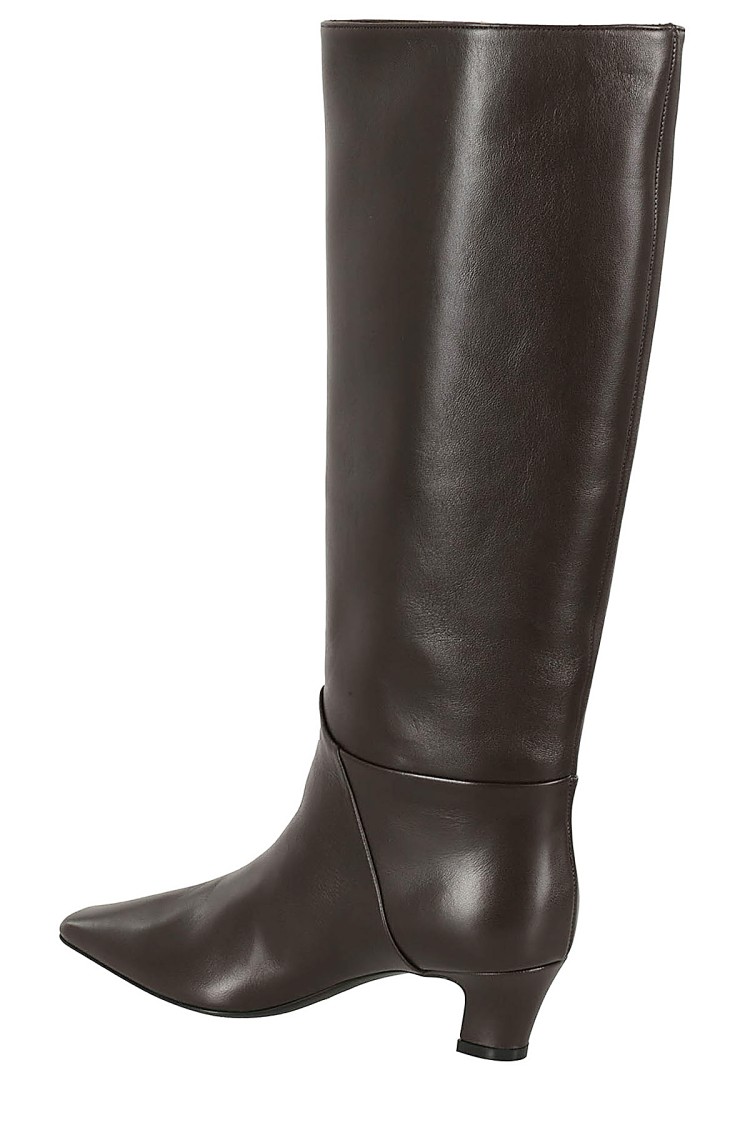 Shop Giampaolo Viozzi High-heeled Nappa Leather Stivale Boot