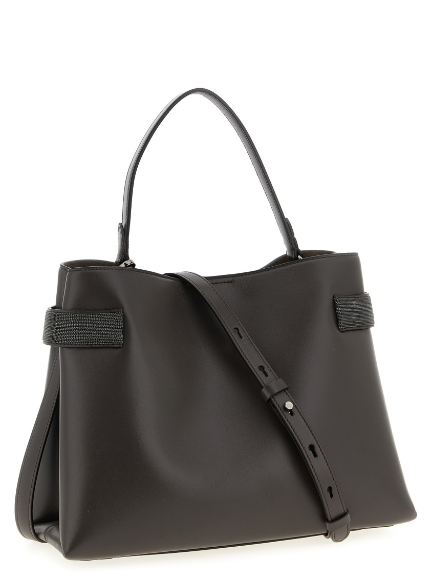 Brunello Cucinelli 'core' Tote Bag Featuring Top Handle