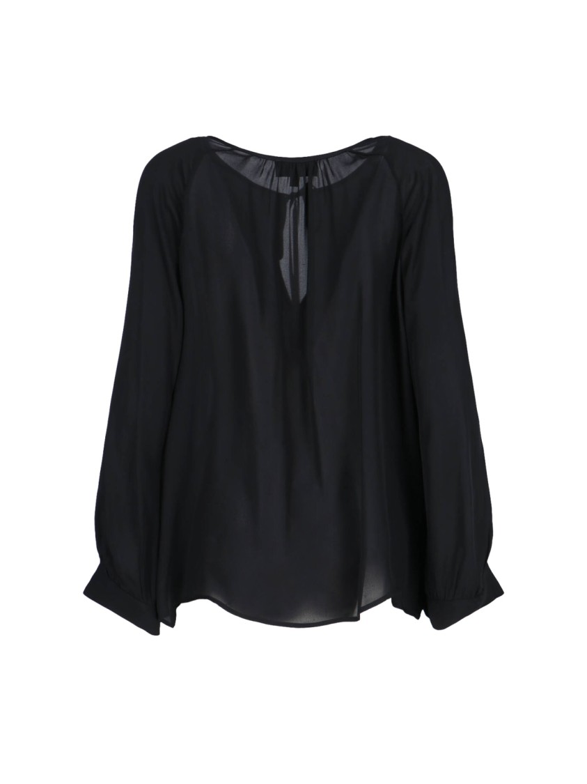 Nili Lotan Acadia Silk-chiffon Blouse