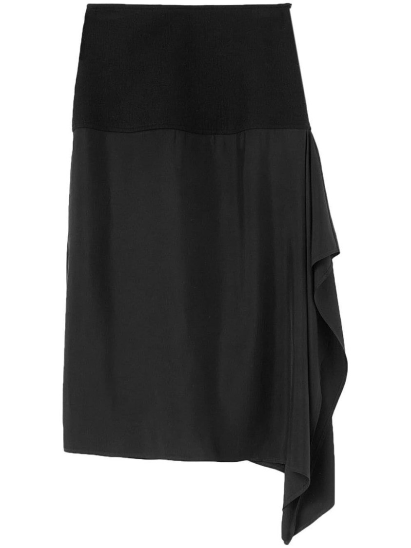 Jil Sander Hem Skirt With Ruffle Detail