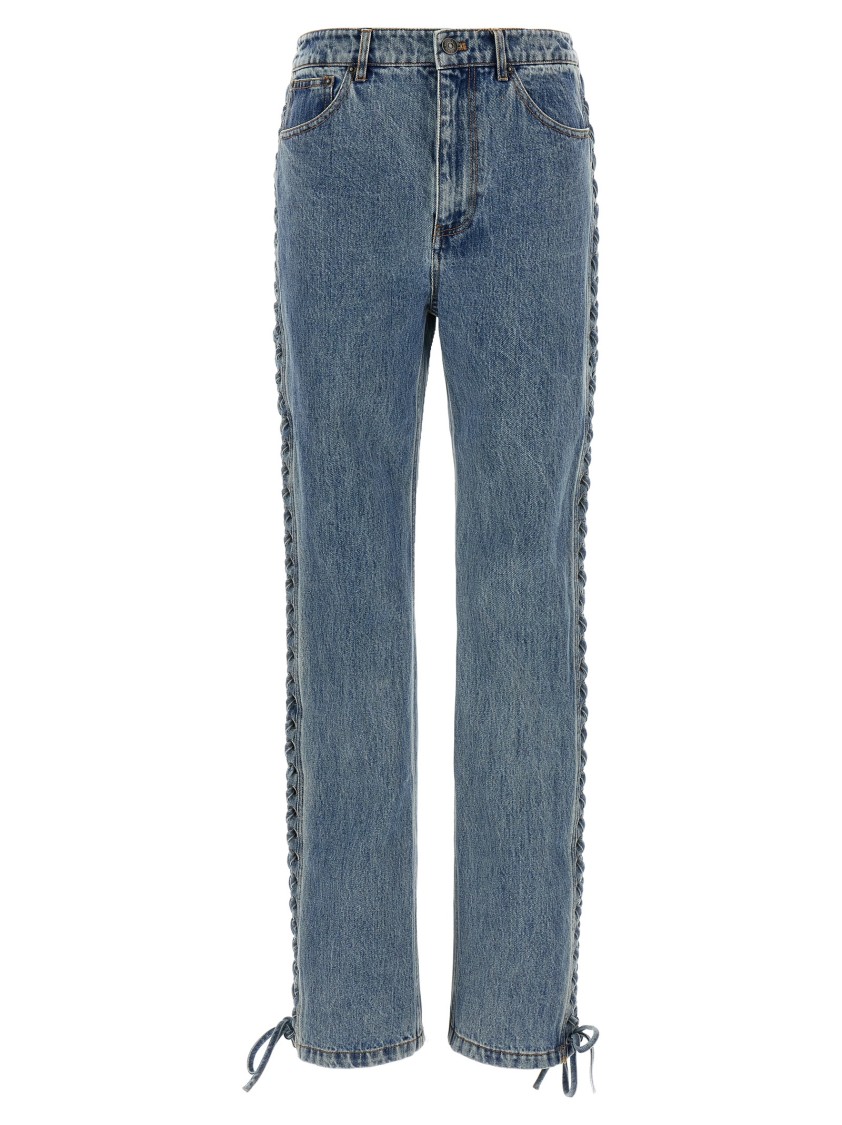 Rotate Birger Christensen Jeans Rotate Woman Color Black In Black