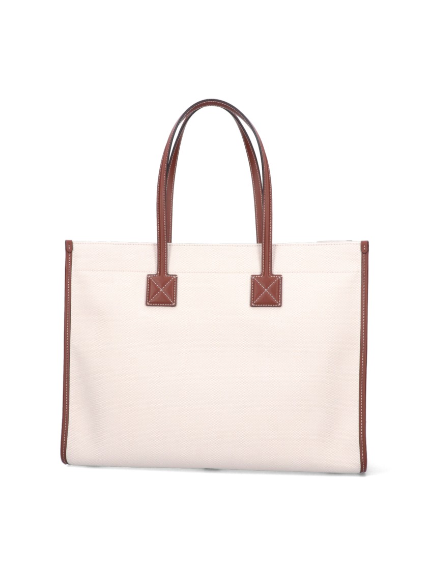 Burberry Freya' Medium Tote Bag – Beige In Neutrals