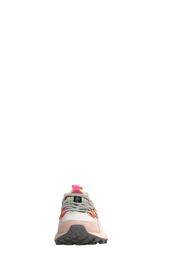 Flower Mountain Multicolored Suede And Technical Fabric Sneakers