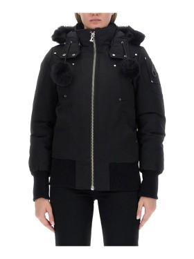 Moose Knuckles 'Chelia 3Q' Green Nylon Blend Parka | THE LIST