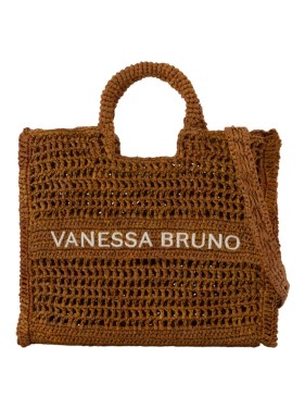 Vanessa Bruno Panier Pm Purse - Raphia - Brown Bag | THE LIST