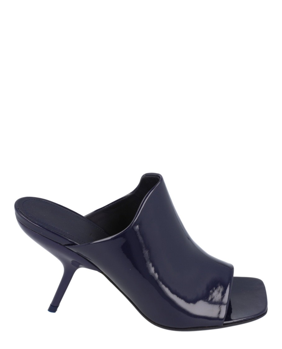 Ferragamo Era Patent Leather Mules