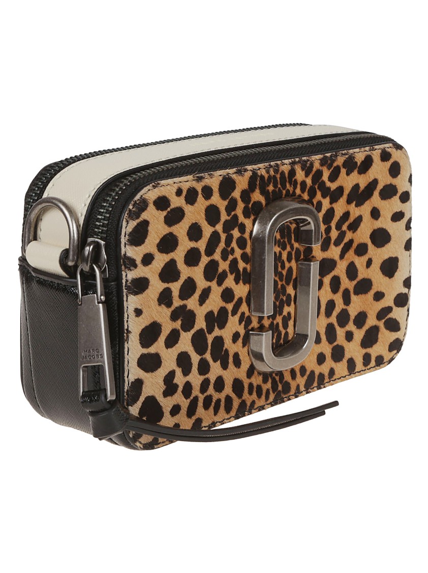 Marc Jacobs Leopard Print Calf Hair Crossbody Bag