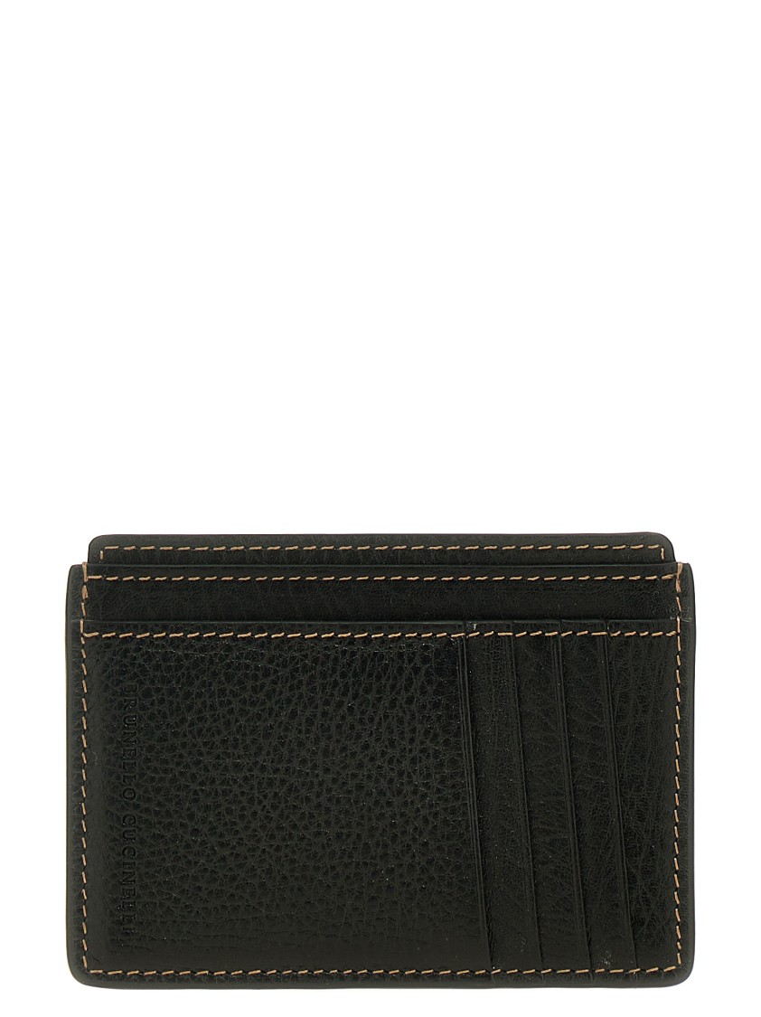 Brunello Cucinelli Leather Cardholder