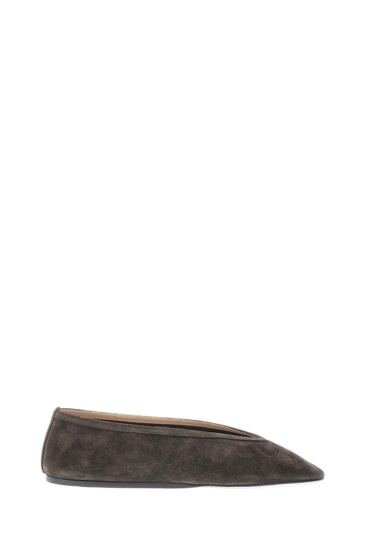 Le Monde Beryl Ballerina Luna Slipper In Gray