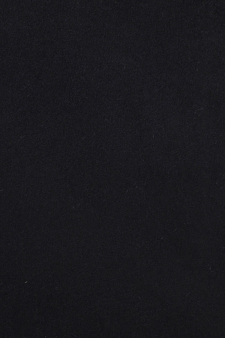 Faliero Sarti Adriel Cashmere Scarf With Frayed Edges In Black