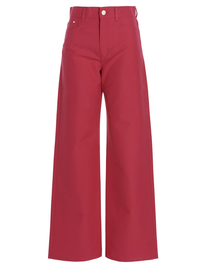 Wandler Fuchsia Loose Leg Pant In Pink
