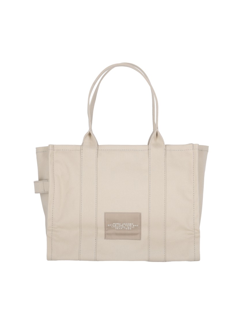 Shop Marc Jacobs 'the Large Canvas' Tote Bag – Beige