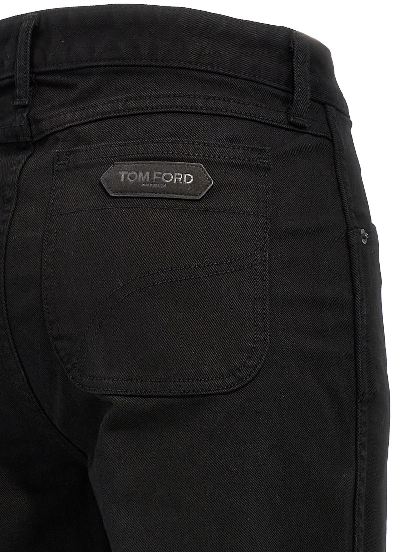 Tom Ford Flared Stretch Denim Jeans