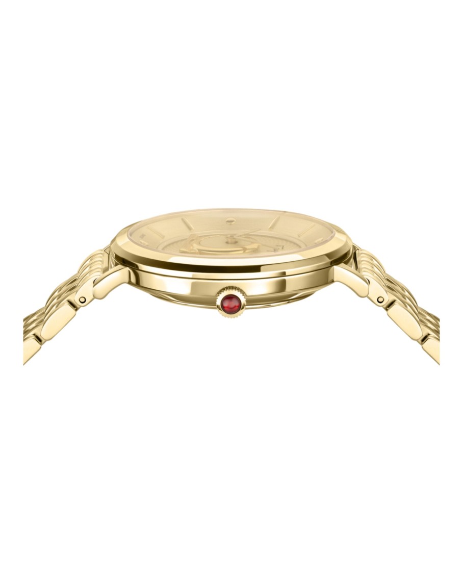 Ferragamo Minuetto Bracelet Watch In Gold