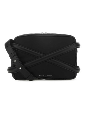 Alexander Mcqueen Black Leather The Cove Shopping Bag Tote Alexander Mcqueen Black Leather The Cove Shopping Bag Tote