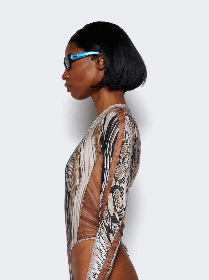 Mugler Illusion Bodysuit
