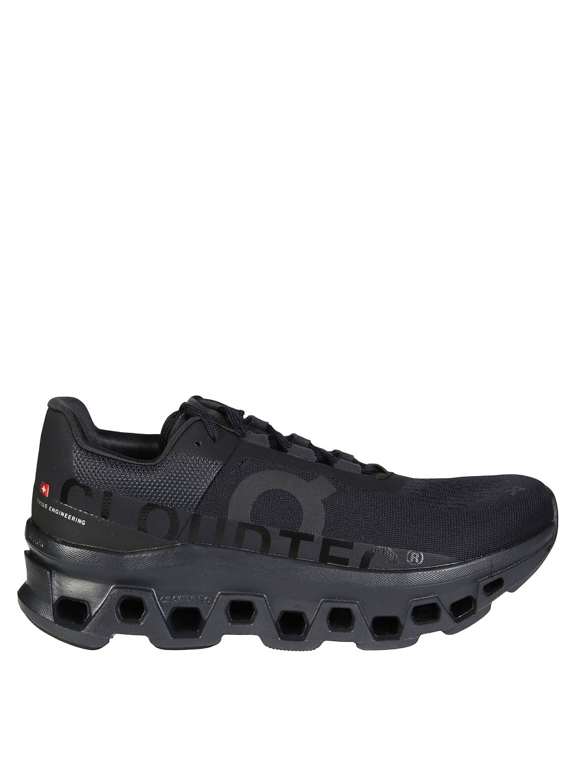 On Running Cloudmonster Sneakers In Black