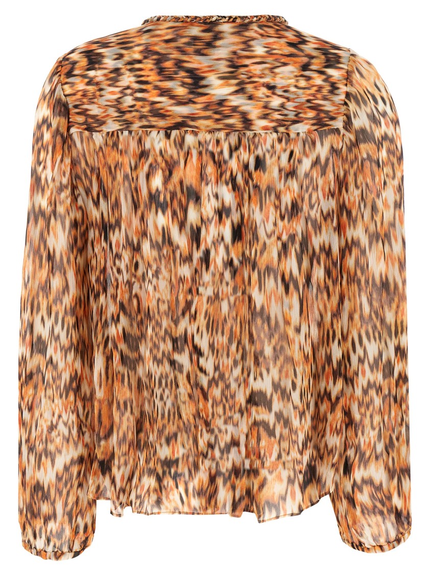 Isabel Marant 'ametissa' Blouse In Brown