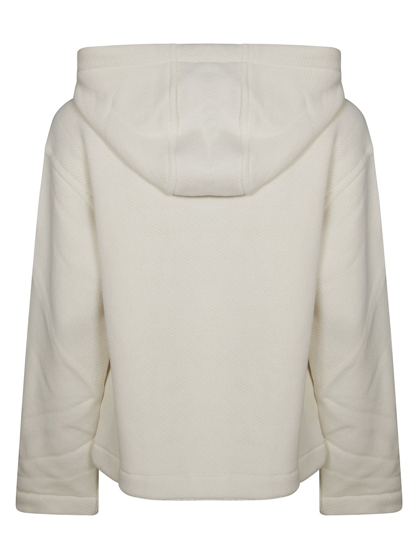 Max Mara Gary Logo Sweatshirt In White