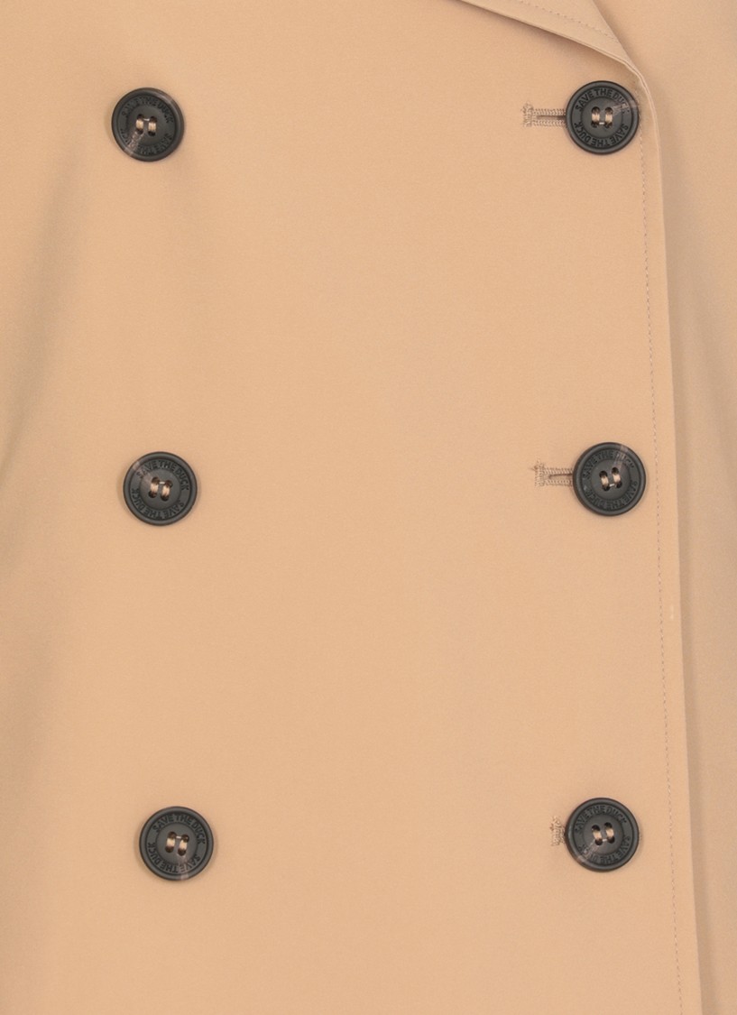 Save The Duck Beige Sofi Waterproof Jacket In Multi