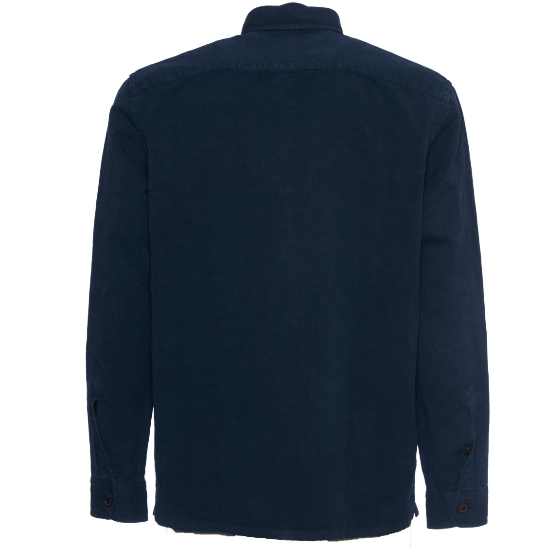 Fay Over-fit Canvas Shirt With Unique Texture