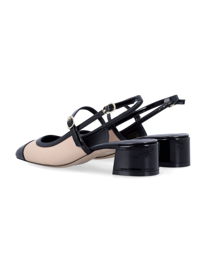 Stuart Weitzman Beige Slingback Pumps