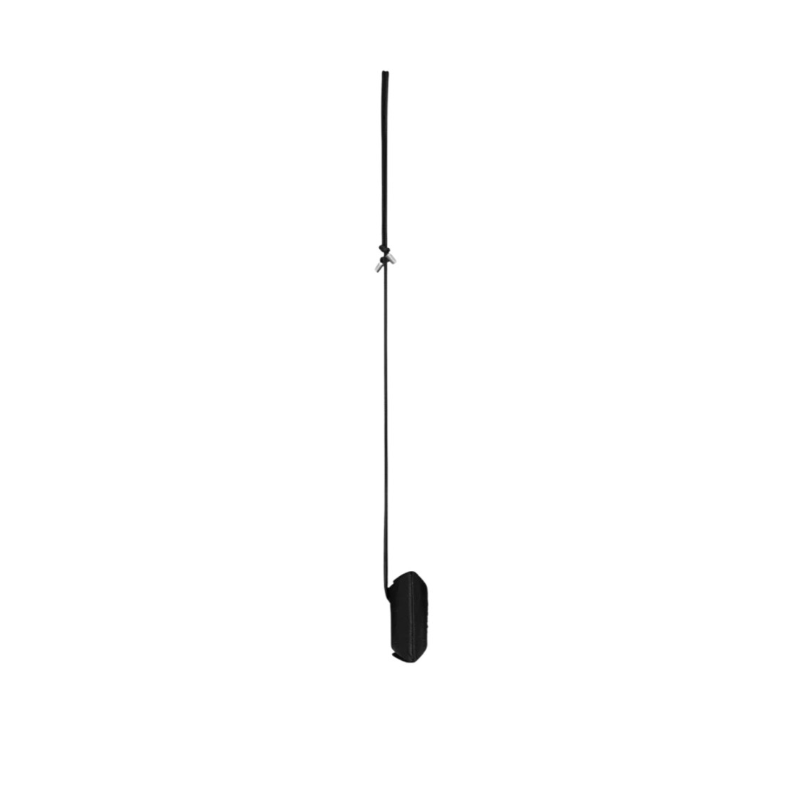 Saint Laurent Cassandre Airpods Case In Black