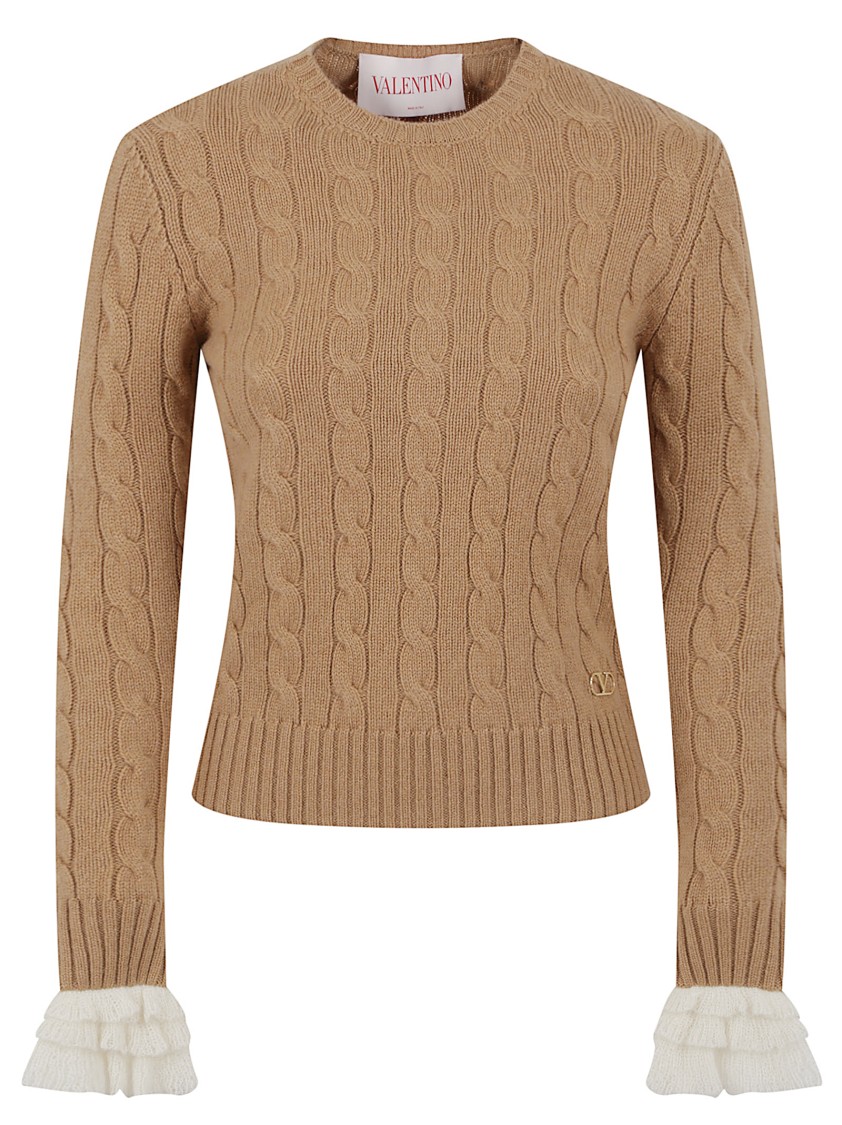 Valentino Garavani Crewneck Cashmere Sweater
