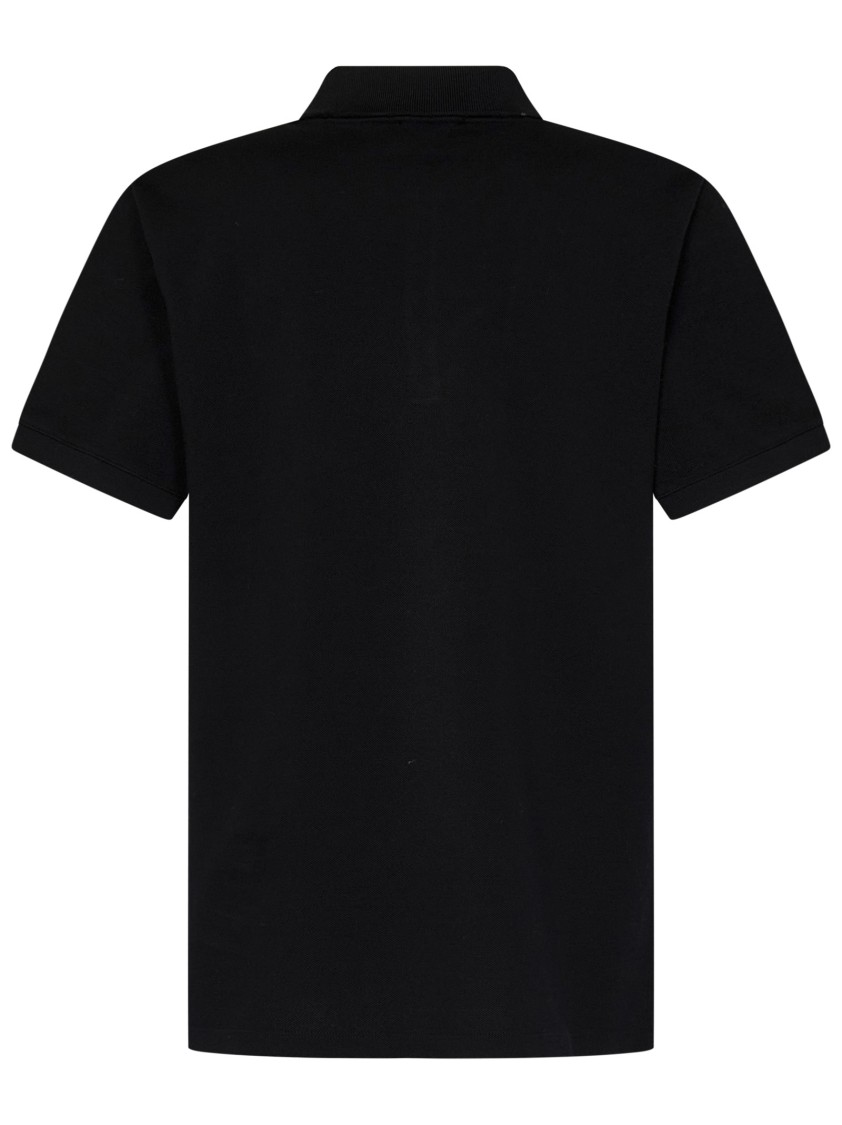 Shop Alexander Mcqueen Black Polo Shirt