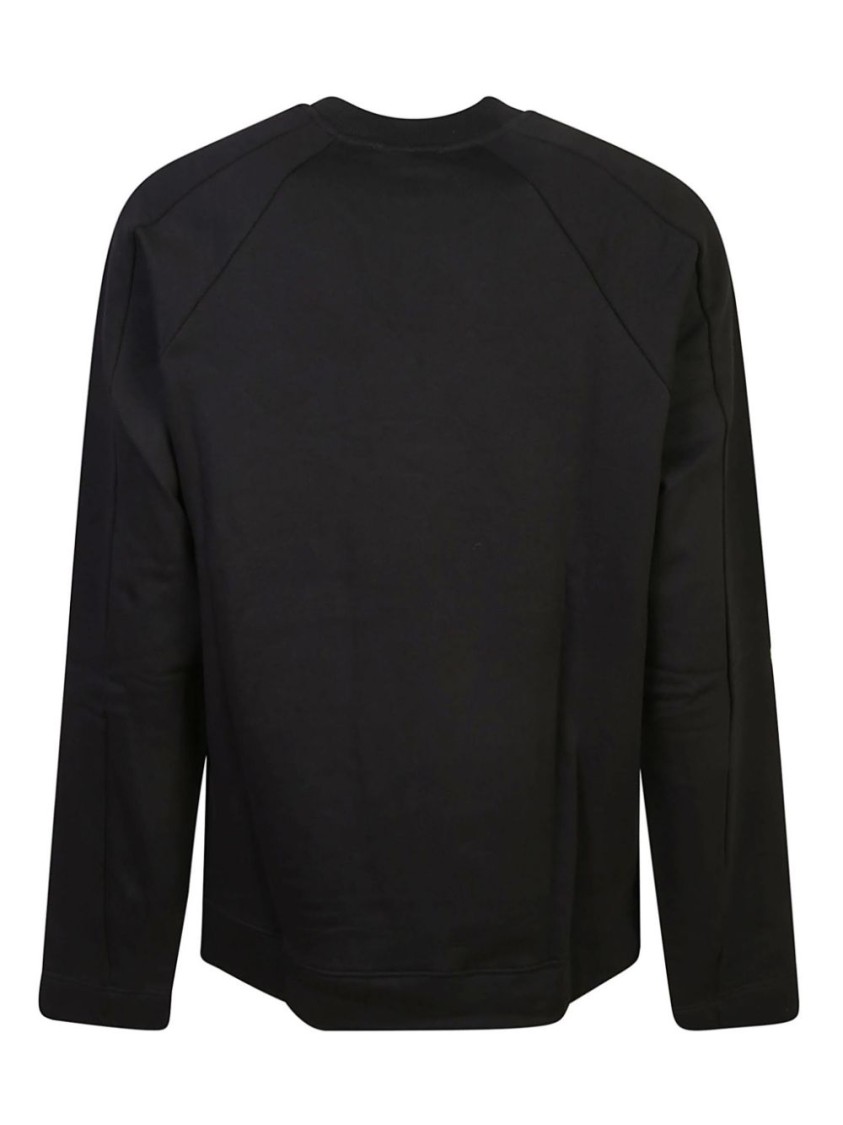 Shop Versace Jeans Couture Black Logo Print Sweatshirt