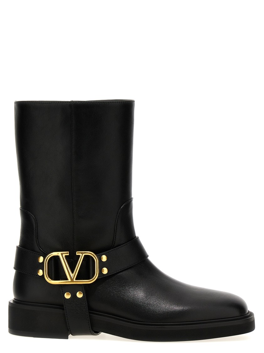 Valentino Garavani 'vlogo Signature' Ankle Boots