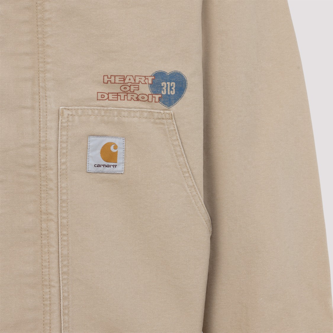 Carhartt Wip Dayton Trucker Dusty Brown Jacket In Neutral