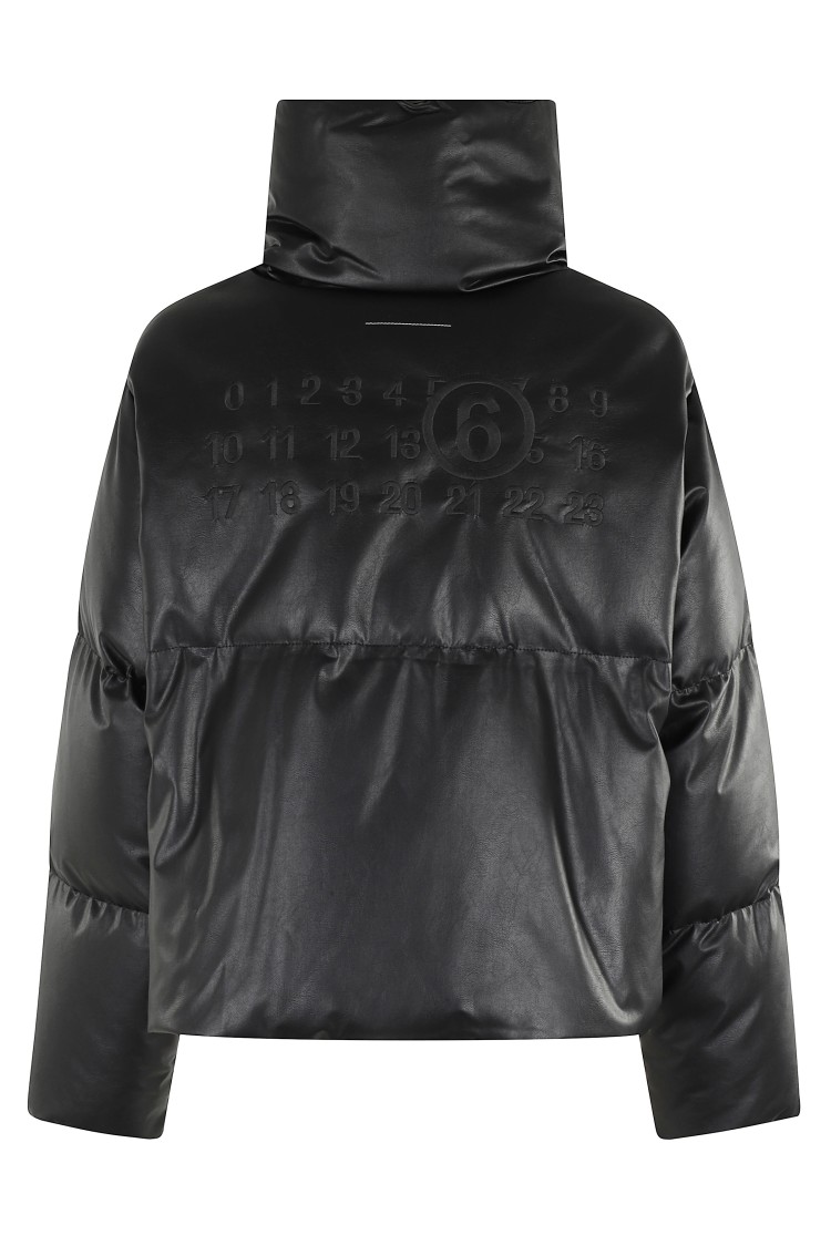 Mm6 Maison Margiela Mm6 By Maison Margiela Oversized Black Sports Jacket With Double-zipper Closure In Black