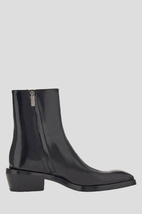 Salvatore Ferragamo Fuerte Ankle Boots in Black | THE LIST