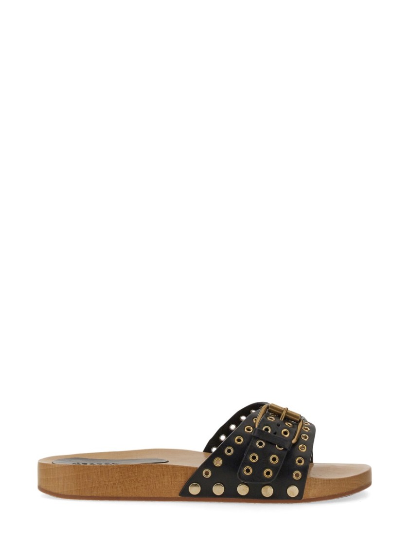 Isabel Marant Jaso Clogs In Brown