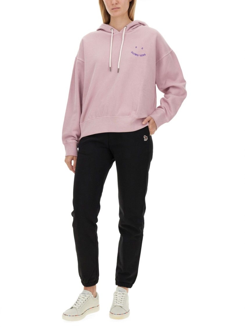 Ps By Paul Smith Ps Paul Smith Sweatshirt With Logo In Pink