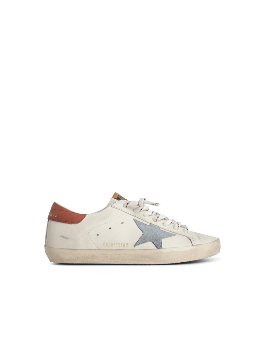 Golden Goose Super-star' White Leather Sneakers