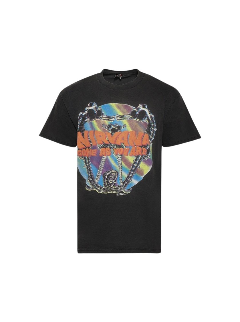 Shop Earthling Vip Nirvana T-shirt Black