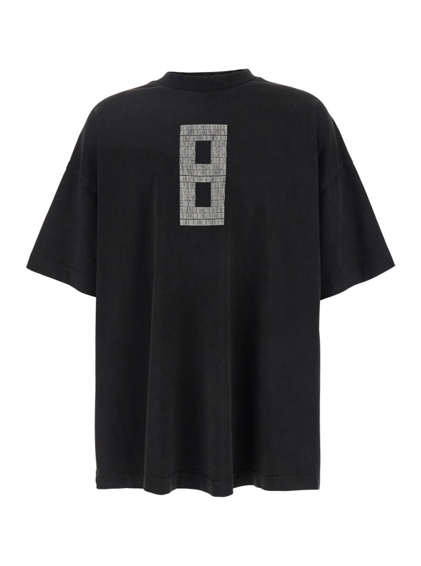Fear Of God Short Sleeve Tee 8 Grey Print In Grey