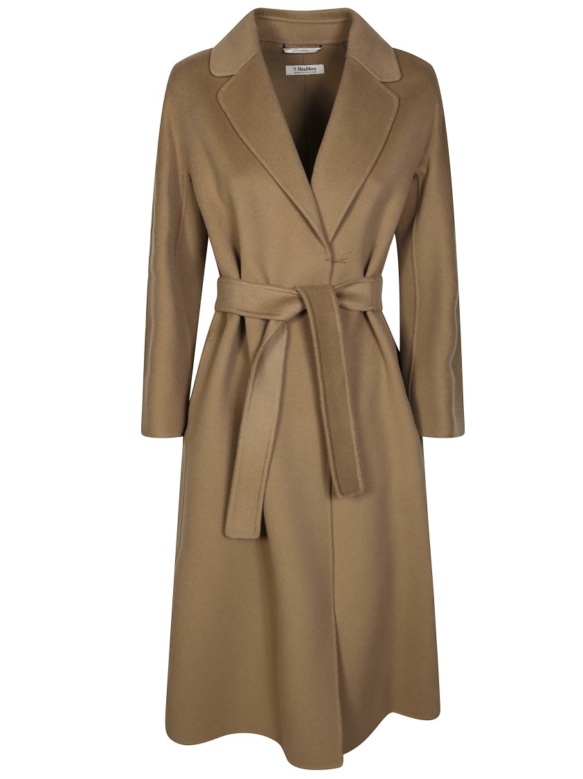 Max Mara Esturia Coat In Brown