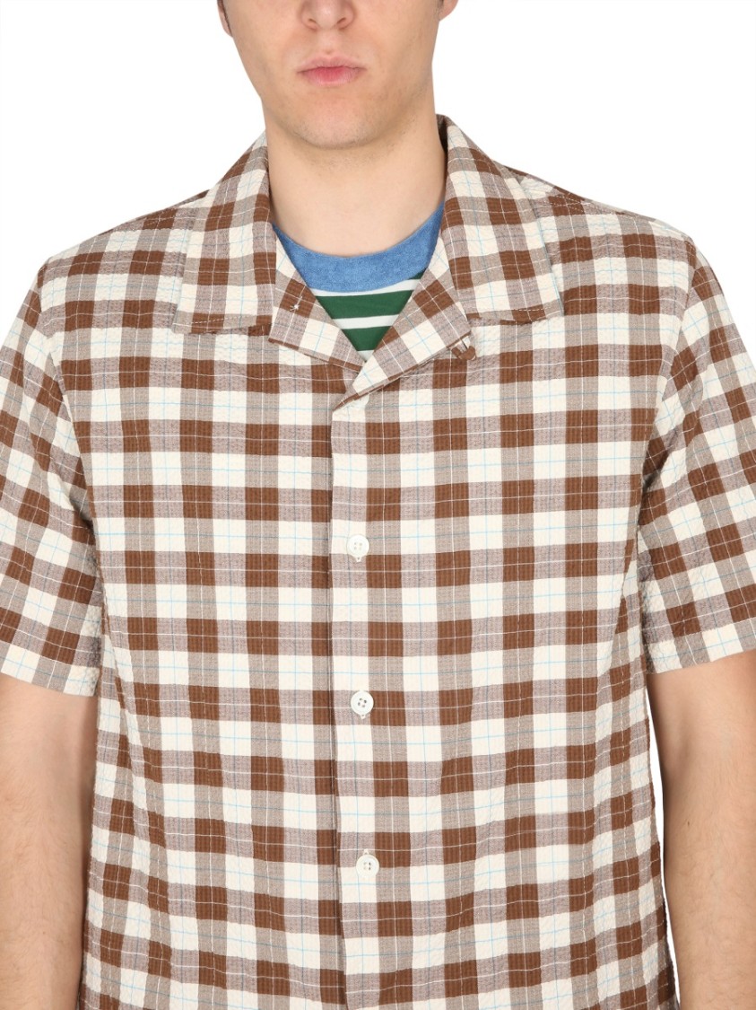 Howlin' Howlin Cotton Shirt In Brown | ModeSens