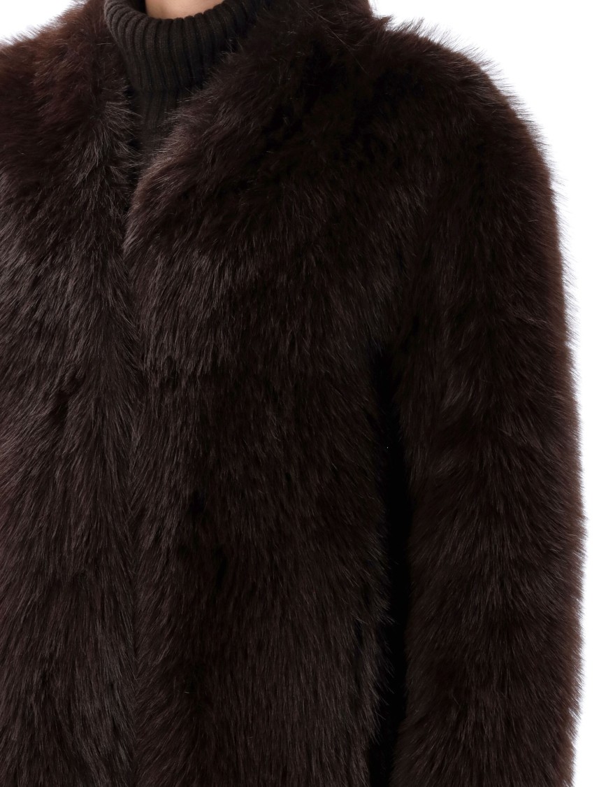 Sword 6.6.44 S.w.o.r.d 6.6.44 Coat Eco Fox In Brown
