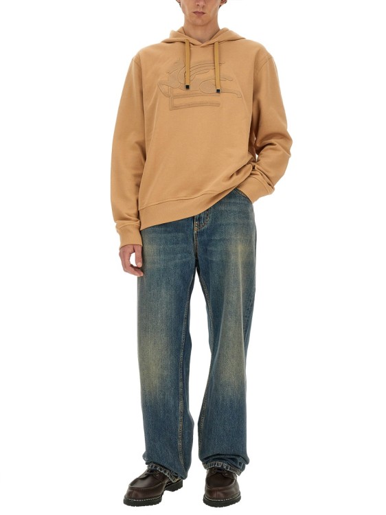 パーカー・フーディ ETRO SWEATSHIRT WITH PEGASUS EMBROIDERY Etro Sweatshirt With Prominent Pegasus Embroidery Hoodie