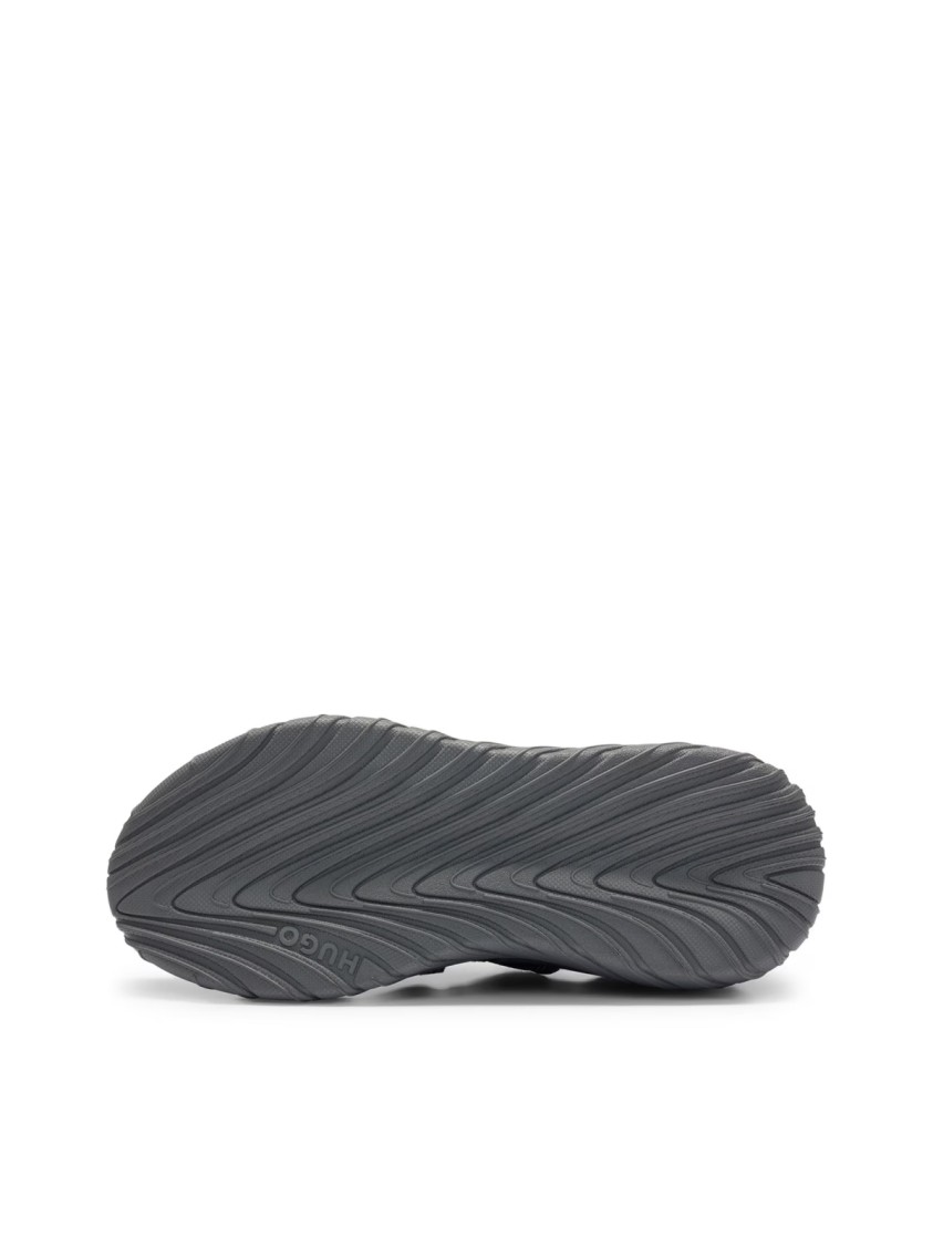 Hugo Boss Reeflyn Low Sneakers In Gray